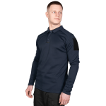 Поло CG Patrol Long CoolPass Antistatic Темно-синее 2