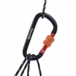 Алюмінієвий карабін с муфтою Naturehike D-type 80 мм. До 45 кг. 3 Алюмінієвий карабін с муфтою Naturehike D-type 80 мм. До 45 кг. 3