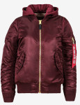 Куртка Alpha Industries MA-1 Natus Bomber Jacket W. Бордо 5