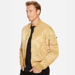 Куртка Alpha Industries MA-1 Bomber Jacket Slim Fit. Верблюжий 3