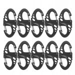 Карабін Sturm Mil-Tec S-HOOK Black (10 шт) Black 2 Карабін Sturm Mil-Tec S-HOOK Black (10 шт) Black 2