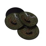 Шеврон (нашивка) Воєнна розвідка України, 9х9 см. Олива 4 Шеврон (нашивка) Воєнна розвідка України, 9х9 см. Олива 4