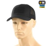Бейсболка M-Tac тактична з сіткою Elite Flex Чорний