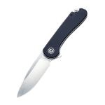 Ніж складаний Civivi Elementum C907A Чорний G10 D2 (7.5 см)