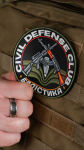 Патч "Civil Defense Club" (100 мм) 6