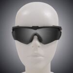 Окуляри захисні балістичні "ESS Crossblade One Black with Smoke Gray Lense" Black 9 Окуляри захисні балістичні "ESS Crossblade One Black with Smoke Gray Lense" Black 9
