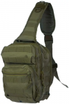 Рюкзак однолямковий Mil-Tec “One strap assault pack”. Олива. 9