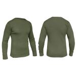 Футболка огнеупорная с длинным рукавом "FLAME-RETARD.ISO11612 UNDERSHIRT" Olive 9 Футболка огнеупорная с длинным рукавом "FLAME-RETARD.ISO11612 UNDERSHIRT" Olive 9