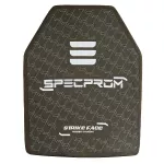 Керамическая бронеплита SPECPROM S-Line 5-го класса. Вес 3.38 кг. Размер 27.5 на 35 см. Оливковое масло. 2