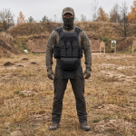 Комплект спорядження Full Protection Kit із бронежилетом PRO 6 класу. Чорний 3 Комплект спорядження Full Protection Kit із бронежилетом PRO 6 класу. Чорний 3