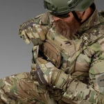 Нагрудний адмін підсумок. Cordura 1000. Кріплення Molle. Мультикам 4