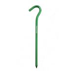 Haczyki aluminiowe Naturehike NH15A008-I, 16 cm, zielony (8 szt)