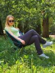 Кресло кемпинговое Base Camp Compact M, 59х50х64см, Khaki/Black 6