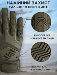 Рукавиці тактичні Bezet Protective Gloves. Посилені ПВХ вставки. Олива 4 Рукавиці тактичні Bezet Protective Gloves. Посилені ПВХ вставки. Олива 4
