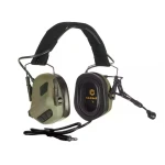 Активні навушники Earmor M32 Plus, наголів'я. Олива