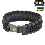 Браслет паракорд M-Tac Каратель олива/чорний