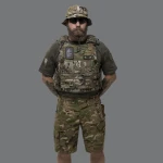 Бойовий бронежилет IBV-1 (1 класу). Вага 3.1 кг. Збільшена площа захисту. Мультикам. S/M 14 Бойовий бронежилет IBV-1 (1 класу). Вага 3.1 кг. Збільшена площа захисту. Мультикам. S/M 14