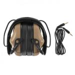 Активные защитные наушники Earmor M31 MOD3 (CB) Coyote Brown 9 Активные защитные наушники Earmor M31 MOD3 (CB) Coyote Brown 9