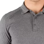 Футболка поло тактична з коротким рукавом "5.11 РARAMOUNT SHORT SLEEVE POLO" CHARCOAL HEATHER 4 Футболка поло тактична з коротким рукавом "5.11 РARAMOUNT SHORT SLEEVE POLO" CHARCOAL HEATHER 4