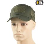 Бейсболка M-Tac Flex рип-стоп с сеткой Army Олива