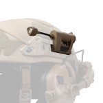 Тактический фонарик LT-09-T на шлем с 4-мя светодиодами на шлем. Койот