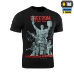 Футболка M-Tac Freedom Чорна, black, чорний 3 Футболка M-Tac Freedom Чорна, black, чорний 3