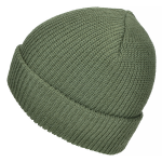 Шапка акриловая грубой вязки "Beanie Cap" Olive 9