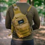 Сумка через плече Tribe Sling Pack 6,5 л, Койот 22 Сумка через плече Tribe Sling Pack 6,5 л, Койот 22