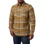 Рубашка тактическая "5.11 Tactical® Lester Flannel Plaid Long Sleeve Shirt" Field Green Plaid 3 Рубашка тактическая "5.11 Tactical® Lester Flannel Plaid Long Sleeve Shirt" Field Green Plaid 3