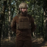 Плитоноска улучшенная (PRO) под бронеплиты 25х30 см. Койот 5 Плитоноска улучшенная (PRO) под бронеплиты 25х30 см. Койот 5