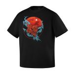 Футболка M-Tac Two Samurai Oversize Cotton Hard Black, чорний