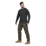 Футболка з довгим рукавом швидковисихаюча "TACTICAL LONG SLEEVE SHIRT QUICKDRY" Black 2 Футболка з довгим рукавом швидковисихаюча "TACTICAL LONG SLEEVE SHIRT QUICKDRY" Black 2