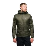 Трекінгова куртка чоловіча Black Diamond M Solution 1.0 Hoody, Dark Moss 2 Трекінгова куртка чоловіча Black Diamond M Solution 1.0 Hoody, Dark Moss 2