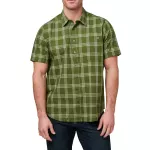 Рубашка тактическая "5.11 Tactical® Wyatt Plaid Short Sleeve Shirt" Greenzone Plaid