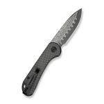 Ніж складаний Civivi Elementum Slip Joint C18062AJ-DS1 Damascus Carbon Fiber, сірий 2