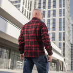 Рубашка M-Tac Redneck Shirt. Красный/Черный 3