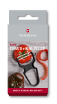Victorinox Овочечистка RAPID, чорна, двостороння серейторна РК 5 Victorinox Овочечистка RAPID, чорна, двостороння серейторна РК 5