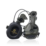 Крепление адаптер для активных наушников на шлем. Олива 6 Крепление адаптер для активных наушников на шлем. Олива 6