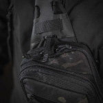 Сумка M-Tac Sling Pistol Bag Elite Hex з липучкою. Чорний мультикам 6