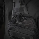 Сумка M-Tac Sling Pistol Bag Elite Hex з липучкою. Чорний мультикам 6