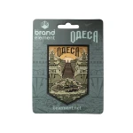 Патч (шеврон) «Одеса» від Brand Element. М’який ПВХ пластик. Олива 3 Патч (шеврон) «Одеса» від Brand Element. М’який ПВХ пластик. Олива 3