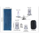 Спальний мішок Naturehike CWM295 CNK2300SD013 Blue 3 Спальний мішок Naturehike CWM295 CNK2300SD013 Blue 3