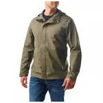 Куртка штормова 5.11 Tactical "Exos Rain Shell" RANGER GREEN 2 Куртка штормова 5.11 Tactical "Exos Rain Shell" RANGER GREEN 2