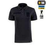 Поло тактичне M-Tac 65/35 Lady Чорний, black 2 Поло тактичне M-Tac 65/35 Lady Чорний, black 2