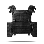 Плитоноска покращена (PRO) зі збільшеними камербандами | під бронеплити 25х30 см. Чорний 6 Плитоноска покращена (PRO) зі збільшеними камербандами | під бронеплити 25х30 см. Чорний 6