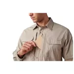 Сорочка тактична "5.11 Tactical® ABR™ Pro Long Sleeve Shirt" Khaki 4