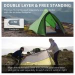 Намет надлегкий двомісний Naturehike Cloud Up Pro CNK2350WS020, темно-зелений 4 Намет надлегкий двомісний Naturehike Cloud Up Pro CNK2350WS020, темно-зелений 4
