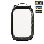 M-Tac органайзер утилітарный прозрачный Elite Small (22х14 см) Черный 2