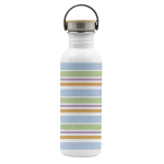 Пляшка для води Laken Basic Steel Bamboo Drinklife 0,75L, Bands