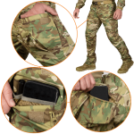 Брюки тактические карго Герц 2.0 Twill Camotec. Мультикам 6